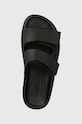 Šľapky Crocs Brooklyn Luxe Sandal čierna 209586.060