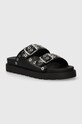 Buffalo klapki Eve Ari pozostałe czarny 1602220.BLK