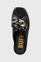 Шлепанцы Buffalo Mia Cross Chain чёрный 1602227.BLK