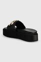 Обувки Чехли Buffalo Noa Slide Chain 1602234.BLK черен