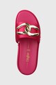 Buffalo ciabatte slide Noa Slide Chain rosa 1602236.MAG