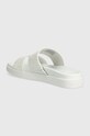 Παπούτσια Παντόφλες Calvin Klein FLAT SLIDE EPI MONO HW0HW01957 λευκό