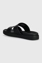 Boty Pantofle Calvin Klein FLAT SLIDE EPI MONO HW0HW01957 černá