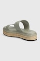 Boty Pantofle Calvin Klein WEDGE SLIDE HE HW0HW01966 šedá