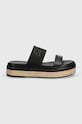 Шльопанці Calvin Klein WEDGE SLIDE HE HW0HW01966 чорний SS24