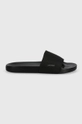 Calvin Klein ciabatte slide POOL SLIDE WCALVIN MET MONOCQ nero