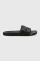 Calvin Klein papucs POOL SLIDE METAL BAR HW0HW01980 fekete SS24