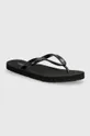 чорний В'єтнамки Calvin Klein FLIP FLOP DEBOSS LOGO MET Жіночий