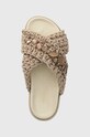 Šľapky Inuikii Woven Stones Platform béžová 70103.106.Taupe