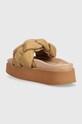 Обувь Шлепанцы Inuikii Puffer Braided 70103.177.Taupe бежевый
