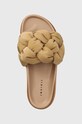 Inuikii papuci Puffer Braided bej 70103.177.Taupe