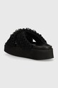 Încălțăminte Inuikii papuci Woven Stones Platform 70103.106.TrueBlack negru