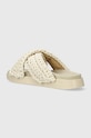 Obuwie Inuikii klapki Woven 70104.105.White biały