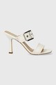 MICHAEL Michael Kors slapi de piele Colby 40S4COHS1L.085 alb SS24