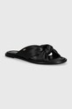 MICHAEL Michael Kors slapi de piele Lena piele negru 40S4ELFS1L.001