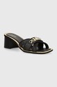 MICHAEL Michael Kors papuci Tiffanie gros negru 40S4TFMS1D.003