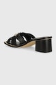 Încălțăminte MICHAEL Michael Kors papuci Tiffanie 40S4TFMS1D.003 negru