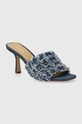 MICHAEL Michael Kors papuci Tessa subțire albastru 40S4TSHP1D.405