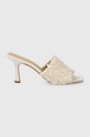 Pantofle MICHAEL Michael Kors Tessa 40S4TSHP4D.085 béžová SS24