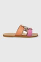 Liu Jo klapki skórzane SABA 08 SA4119PX488S3239 multicolor SS24