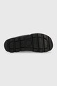 UGG slapi de piele Capitelle Crossband 1152672.BLK negru