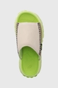 green UGG suede sliders Venture Daze Slide