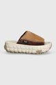 Natikače od brušene kože UGG Venture Daze Slide 1152680.CTC smeđa SS24