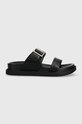 U.S. Polo Assn. klapki KARY imitacja skóry licowej czarny KARY002W.4Y1