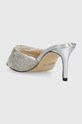 Обувки Чехли Guess HADEY FLJHAD.LEM03.SILVE сребърен
