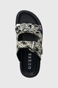 Guess klapki FATEMA3 granatowy FLJFAT.FAL03.BLUE