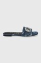 Šľapky Guess JOLLY textilný modrá FLJLLY.DEN19.BLUE