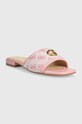Guess klapki TASKP FLJTAS.FAL19.PINK różowy SS24