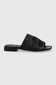 Furla bőr papucs PIC NIC YH83FPN.BX2895.O6000 fekete SS24