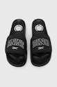 Reebok LTD x ANINE BING Classic Slide płaski czarny RMIC002C99LEA0011001