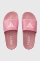 Παντόφλες Guess 0 φλατ ροζ E4GZ25.BB00F.G6N3