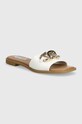 Steve Madden slapi de piele Gene piele alb SM11002480.107
