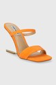 Steve Madden klapki zamszowe Lotus SM11002985.805 pomarańczowy SS24