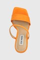Steve Madden klapki zamszowe Lotus pomarańczowy SM11002985.805