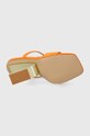 Steve Madden klapki zamszowe Lotus SM11002985.805 pomarańczowy