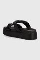 Obuwie Steve Madden klapki skórzane Monumental SM11003102.017 czarny