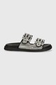 Steve Madden papucs Majesta SM11003150.001 ezüst SS24