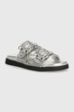 Чехли Steve Madden Majesta изкуствен сребърен SM11003150.751