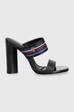 Παντόφλες Tommy Hilfiger FW0FW07921 σκούρο μπλε SS24
