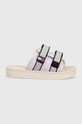 Шльопанці Tommy Jeans TJW CITY HIKE SANDAL EN0EN02544 бежевий SS24