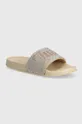 beige Juicy Couture ciabatte slide DONNA DIAMANTE Donna