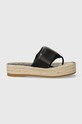Kožené žabky Dkny Fifi K1405997.BLK černá SS24