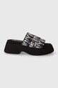Crocs sneakers IDRIS SKYLINE platformă negru K1422030.1BM