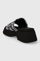 Взуття Шльопанці Dkny IDRIS SKYLINE K1422030.1BM чорний