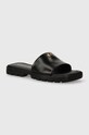 Coach slapi de piele FLORENCE piele negru CP899.BLK