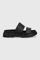 Kožené šľapky Timberland Clairemont Way TB0A63NGW021 čierna SS24